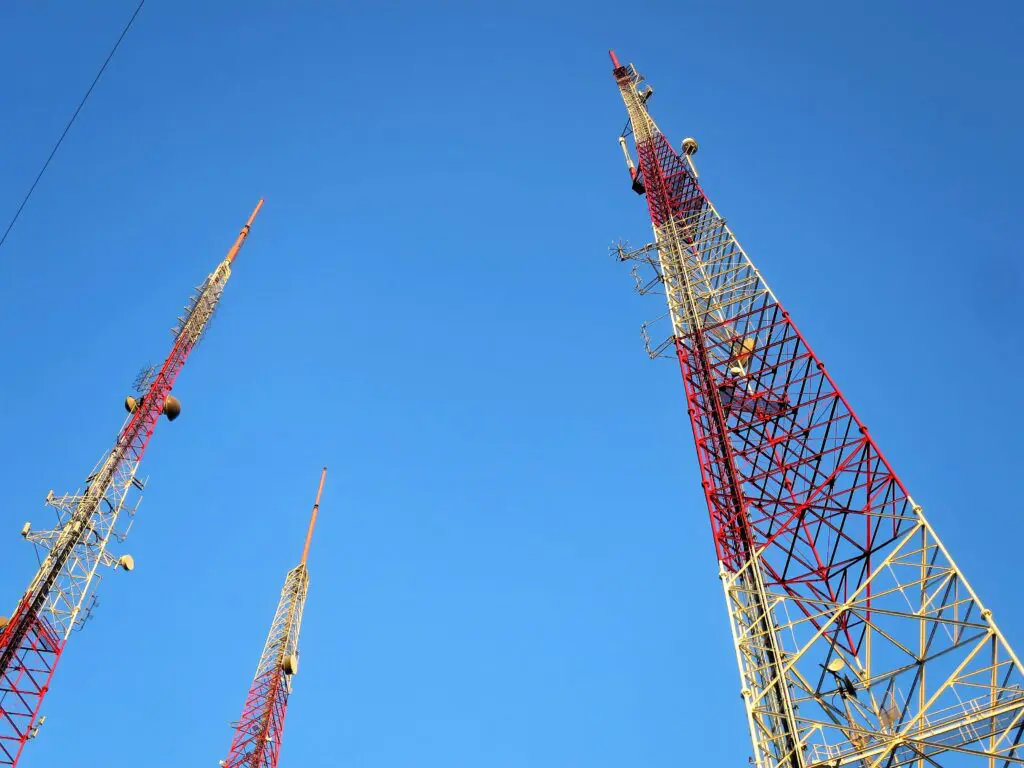 telecommunication towers